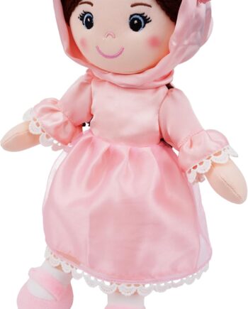 14" Pink Muslim Hijab Rag Doll