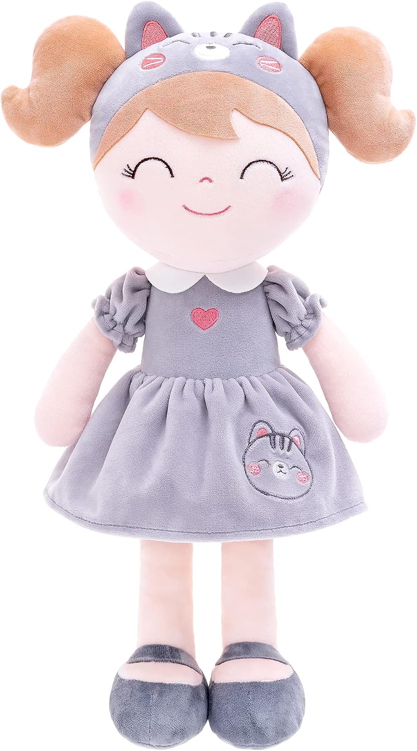 12" Plush Cat Doll with Gift Box